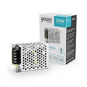 Блок питания Gauss Basic 25Вт DC12 IP20 BT501