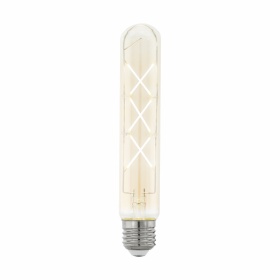 Лампа светодиодная филаментная Eglo E27 4W 2200К янтарь 11679
