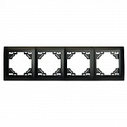 Рамка четырехместная Stekker PFR00-9014-03 Эрна Элегант 49664