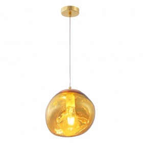 Подвесной светильник Crystal Lux MALAGA SP1 D200 GOLD