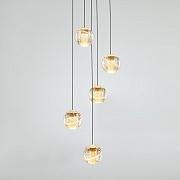 Каскадная люстра Delight MD22001052-5A gold