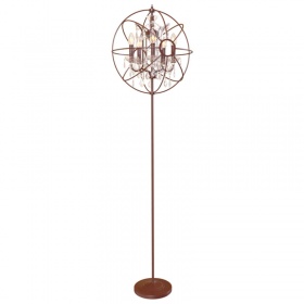 Торшер LOFT IT Foucaults orb crystal Loft1897FT