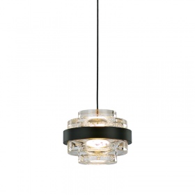 Подвесной светильник Delight Collection MD22030002 MD22030002-1A black/clear