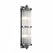 Настенный светильник Delight Collection Crystal bar KM0925W-2B nickel