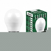 Лампа светодиодная Saffit SBG4507 шар E27 7W 6400K 55124