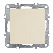 Выключатель одноклавишный Stekker Эрна слоновая кость PSW10-9103-02 39322