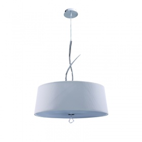 Подвесная люстра Mantra Mara Chrome - White 1644