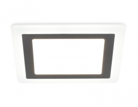 Встраиваемый светильник с подсветкой Ambrella Light Downlight DCR390
