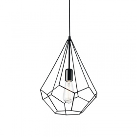 Подвесной светильник Ideal Lux Ampolla-3 SP1 Nero 148175