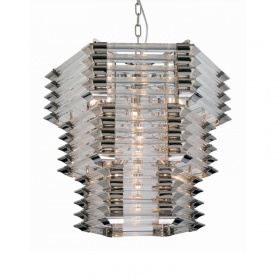 Подвесная люстра Delight Collection Wren KG0970P-12 nickel