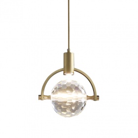 Подвесной светильник Delight 2121P/A brass/clear