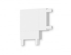Коннектор угловой для шинопровода Ambrella Light Magnetic Ultra Slim Track System GV1113