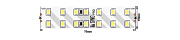 Светодиодная лента SWG PRO 24В 2835 20Вт/м 3000-3500K 5м IP20 SWG2P196-24-20-WW-20 024304