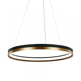 Подвесной светильник Delight Collection MD21001010 MD21001010-1B black/br.gold