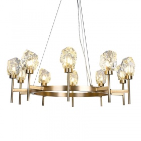 Подвесная люстра Delight Collection BRCH9162-10 antique brass