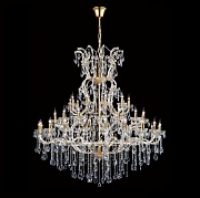 Каскадная люстра Crystal Lux Hollywood SP53 Gold